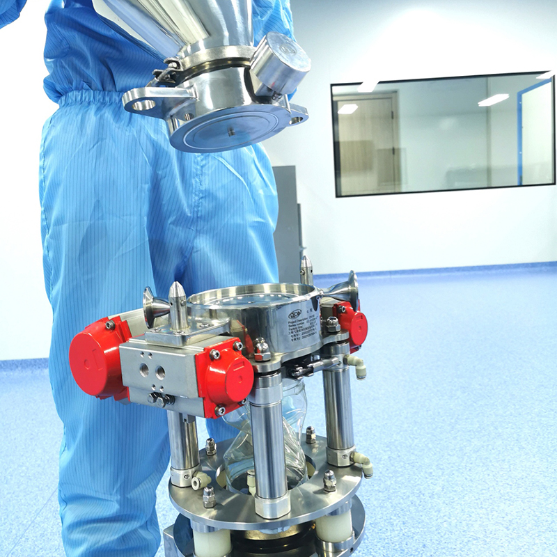 Valvola a farfalla split asettica